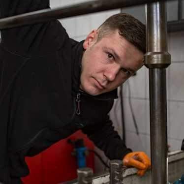 Rafał – vedoucí brusírny